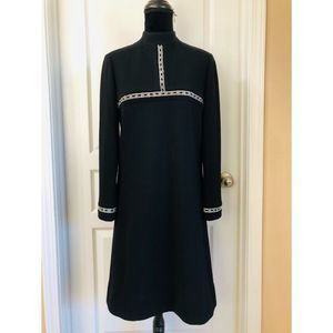 VTG CAPRIEL 100% Belgium Wool Midi Dress